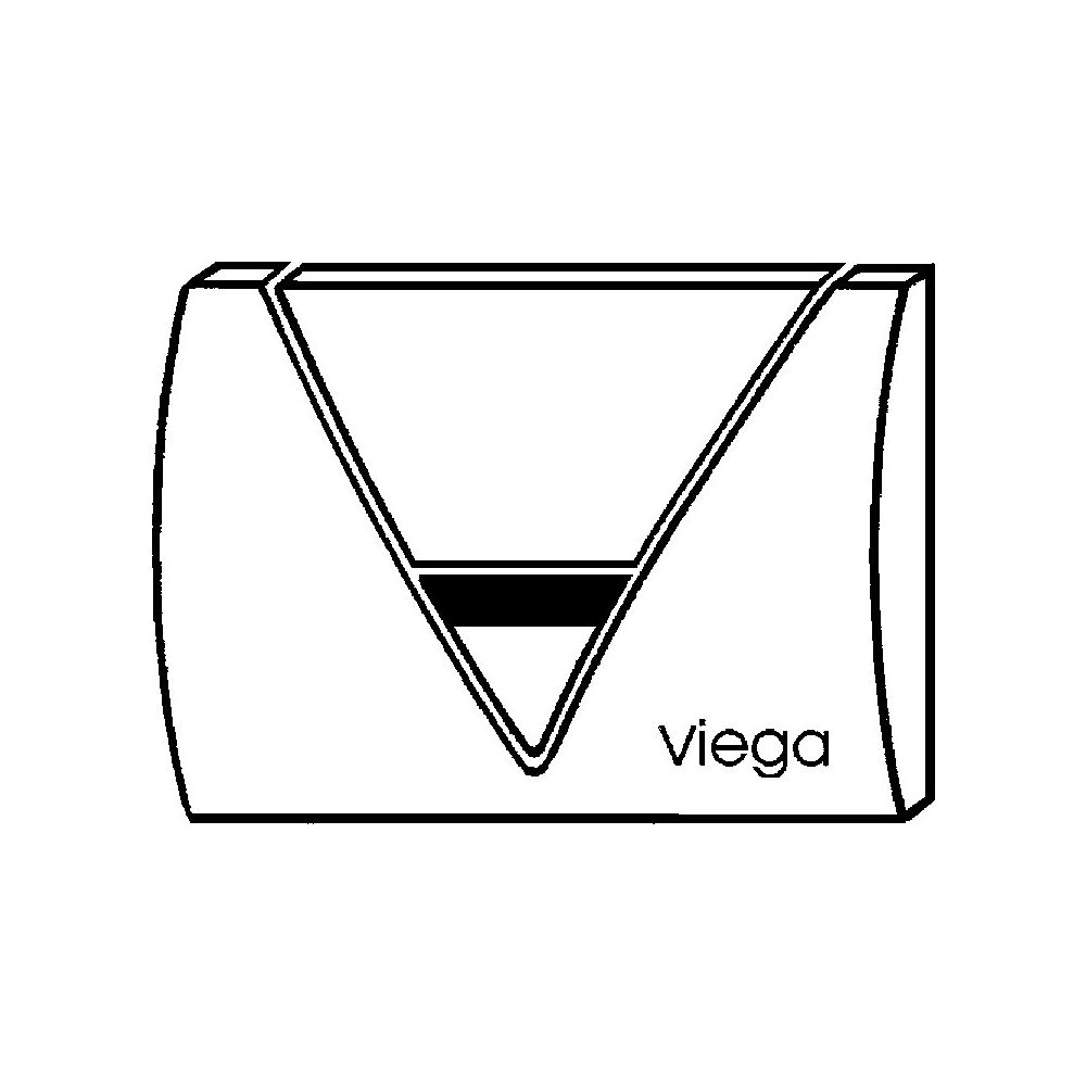 Viega Visign for Life 1 Abdeckplatte 8128.46, 150x135mm, Messing verchromt... VIEGA-495138 4015211495138 (Abb. 2)