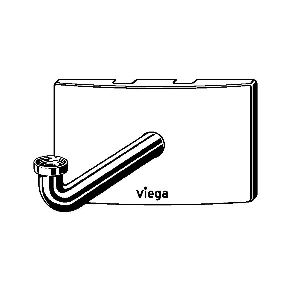 Viega Ausstellungsplatte 8314.80 in 264x170mm verchromt... VIEGA-745998 4015211745998 (Abb. 2)