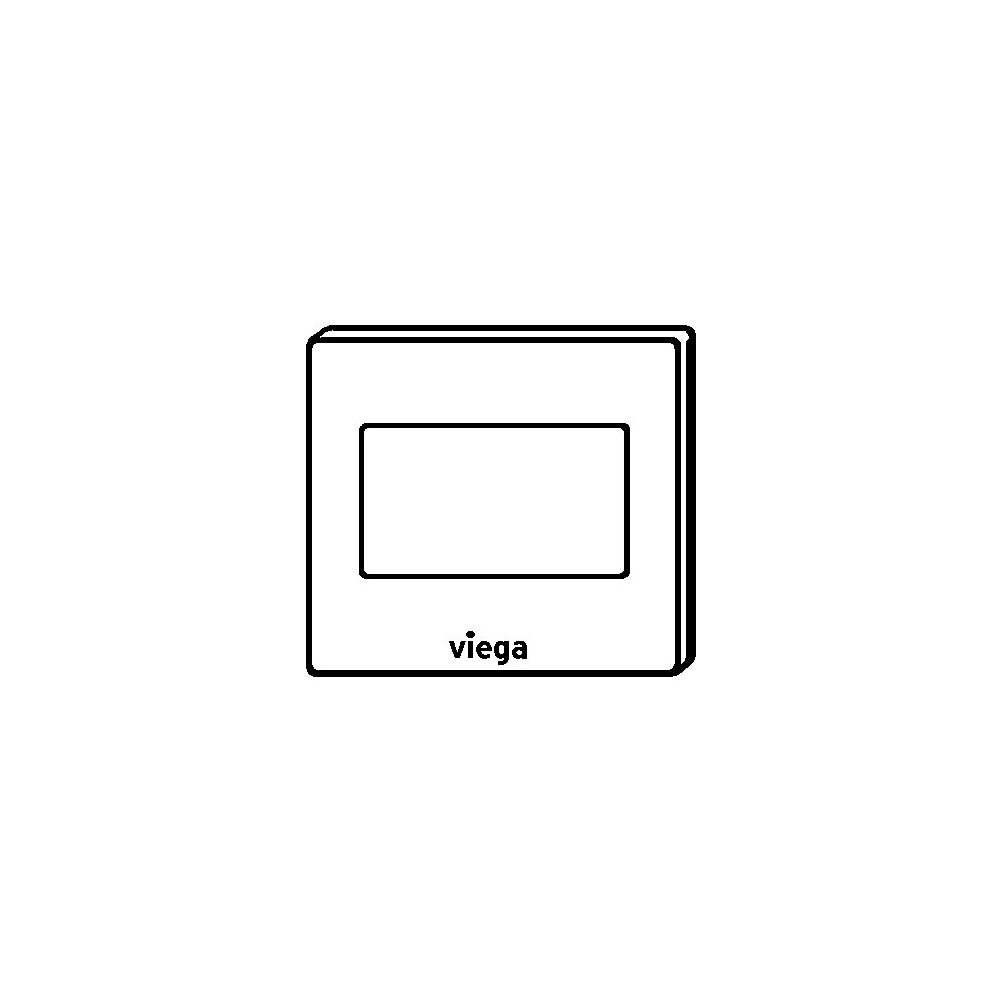 Viega Visign for Style 12 Urinal Fertigbauset 8332.2, Kunststoff, Edelstahlfarben... VIEGA-599287 4015211599287 (Abb. 4)