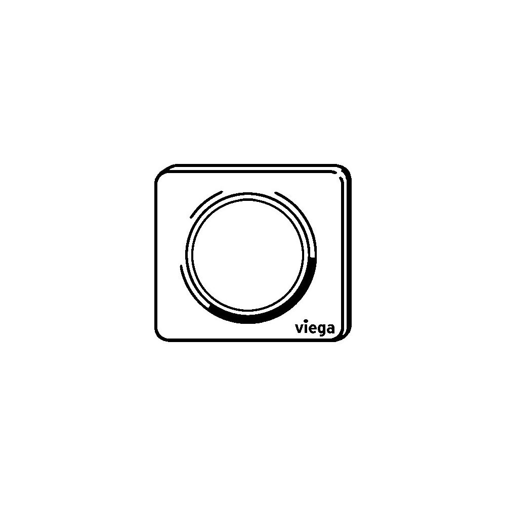 Viega Visign for Style 13 Fertigbauset 8333.2 für Urinal-Spülsystem, Kunststoff, Weiß-Alp... VIEGA-654771 4015211654771 (Abb. 3)