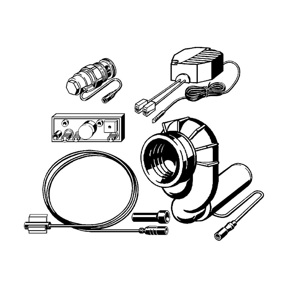 Viega Ausstattungsset Siphon-Sensortechnik 8352.2 für Urinal mit UP-Spülsystem... VIEGA-727925 4015211727925 (Abb. 2)