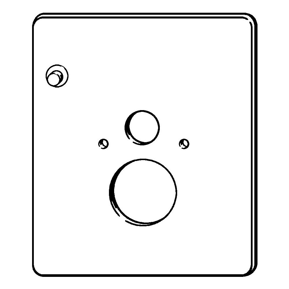 Viega Abdeckplatte 8356.8 aus Einschebensicherheitsglas... VIEGA-708962 4015211708962 (Abb. 2)