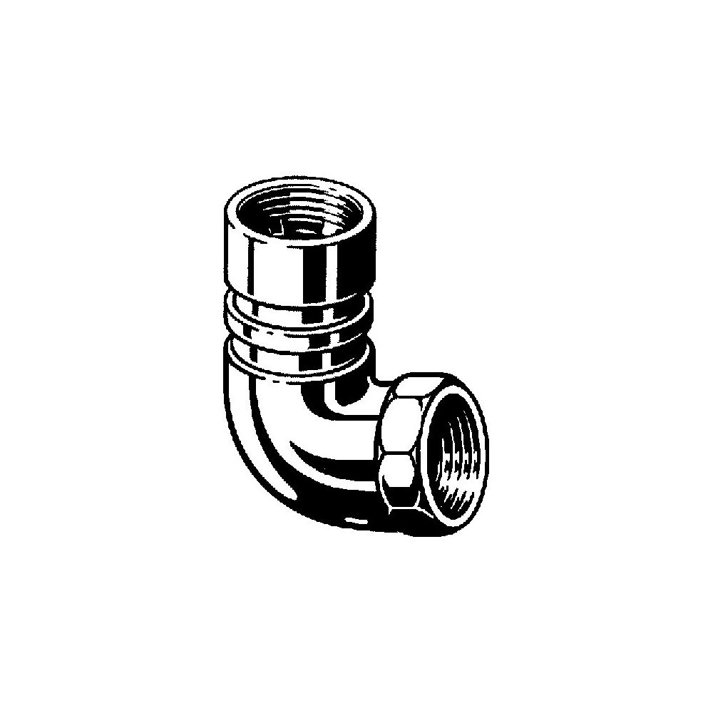 Viega Übergangsbogen 90 Grad mit SC Geopress 9614.2G in 32mm x Rp1 Rotguss... VIEGA-805180 4015211805180 (Abb. 2)