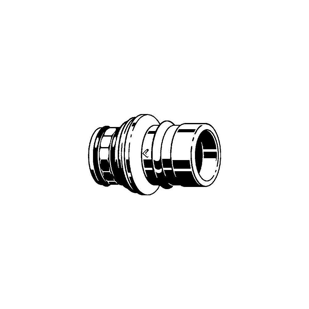 Viega Anschlussstück mit SC Geopress G 9693G in 50mm Rotguss... VIEGA-772413 4015211772413 (Abb. 2)