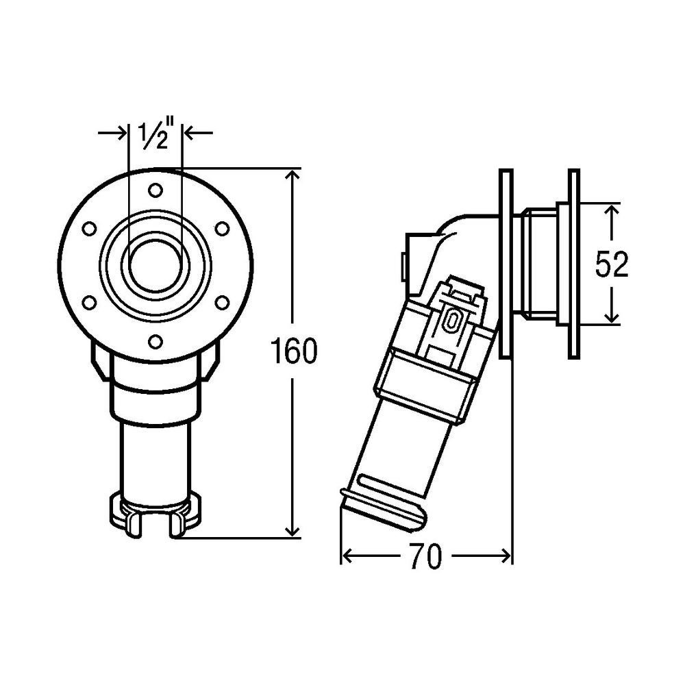 Viega Anschlussdose mit SC Sanfix P 2120.32 in 16mm x Rp1/2 Kunststoff... VIEGA-304386 4015211304386 (Abb. 3)