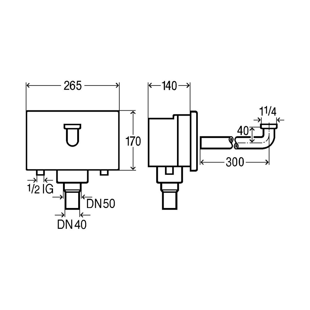 Viega Viega Mono UP-Anschlussbox 8314, 302x241mm, Kunststoff, Grau... VIEGA-734817 4015211734817 (Abb. 3)