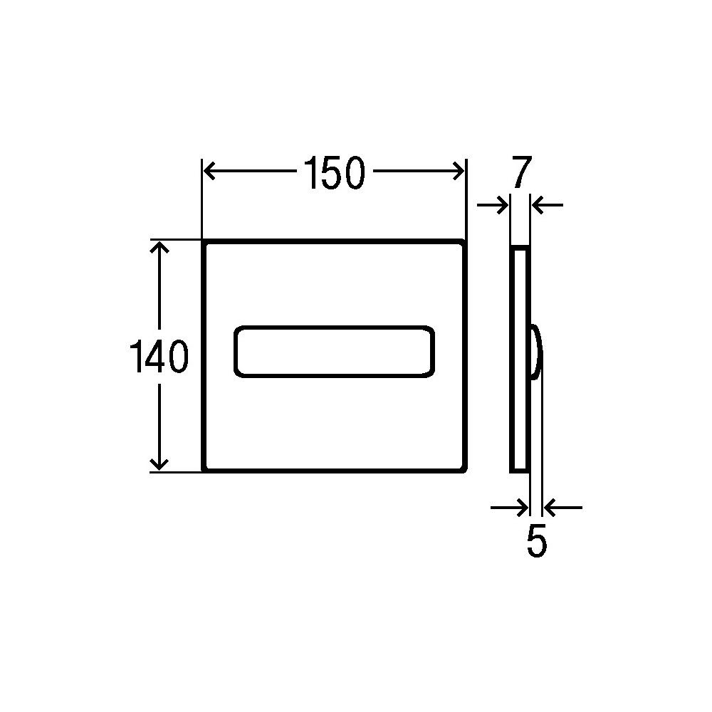 Viega Visign for Style 11 Urinal Fertigbauset 8331.2, Kunststoff, Weiß-Alpin... VIEGA-598501 4015211598501 (Abb. 4)