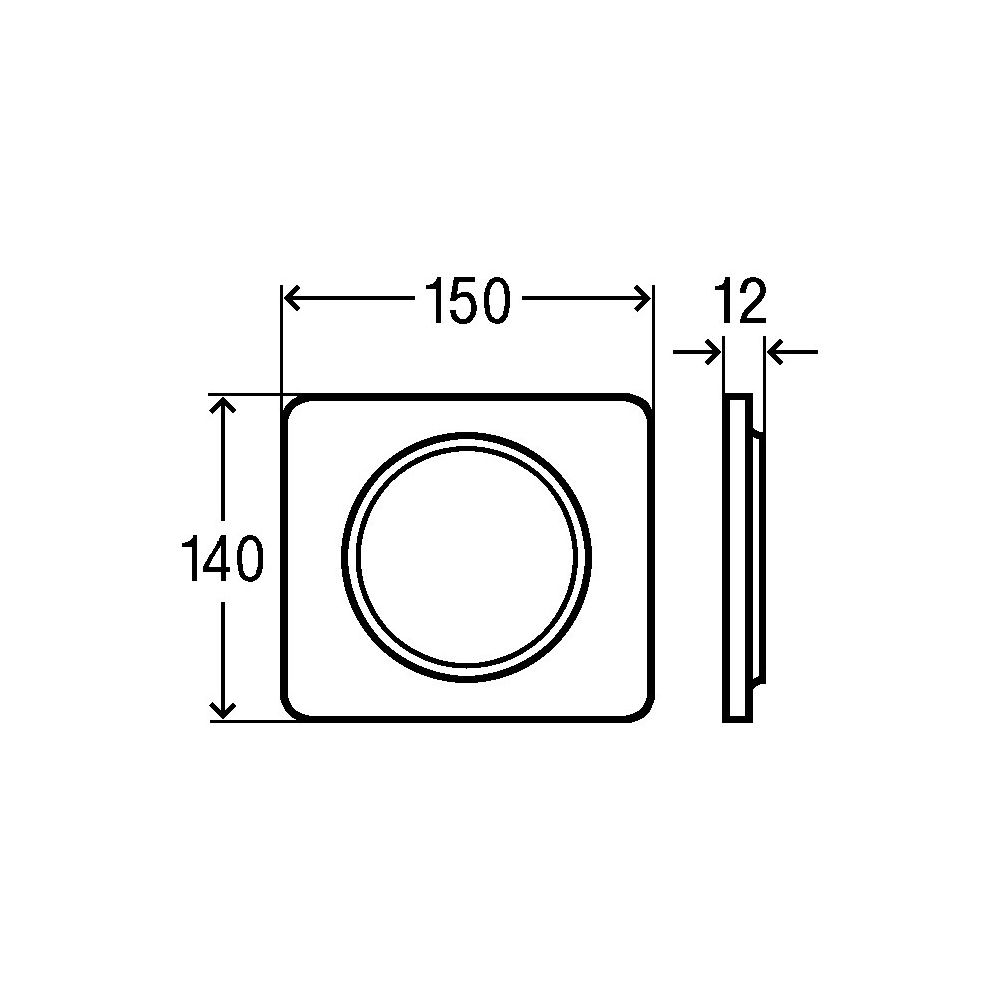 Viega Visign for Style 13 Fertigbauset 8333.2 für Urinal-Spülsystem, Kunststoff, Weiß-Alp... VIEGA-654771 4015211654771 (Abb. 4)