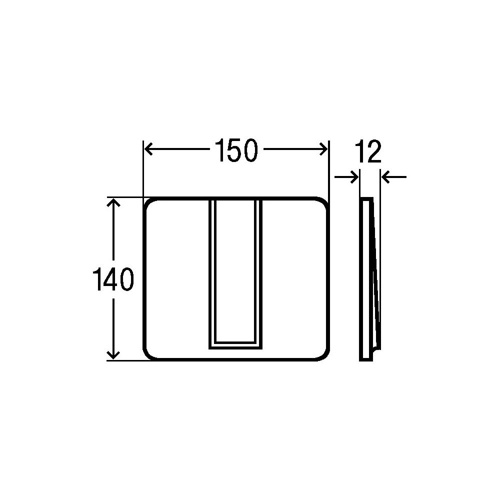 Viega Visign for Style 14 Fertigbauset 8334.2 für Urinal-Spülsystem, Kunststoff verchromt... VIEGA-654573 4015211654573 (Abb. 4)
