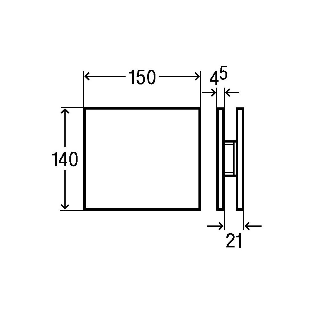 Viega Visign for More 100 Urinal Fertigbauset 8351.2, Metall/Glas/Aluminium, klar/Hellgra... VIEGA-599386 4015211599386 (Abb. 5)