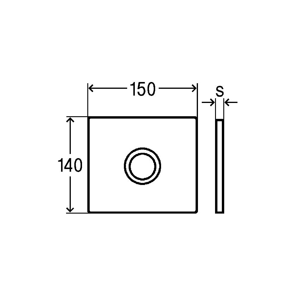 Viega Visign for More Ausstattungsset Metall/Glas 100 8351.65 für Urinal-Spülsystem, 230V... VIEGA-735616 4015211735616 (Abb. 5)