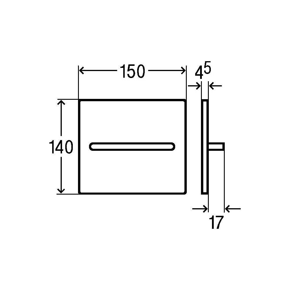 Viega Visign for More 104 Urinal Fertigbauset 8354.2, Aluminium verchromt... VIEGA-599003 4015211599003 (Abb. 4)