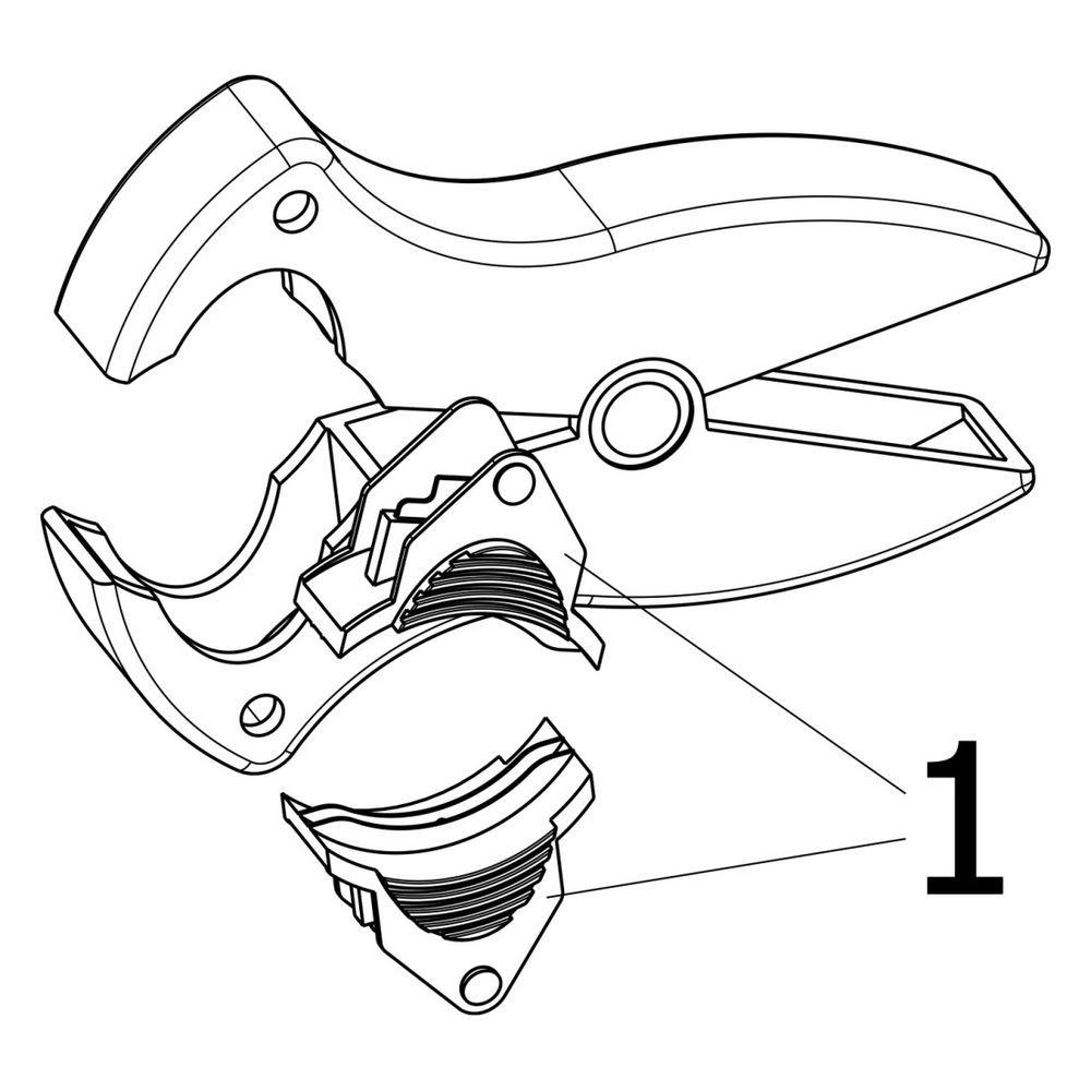 Viega Schutzrohrabschneider 2041.5 für d. 15-42mm Schutzrohre, Kunststoff... VIEGA-446475 4015211446475 (Abb. 3)