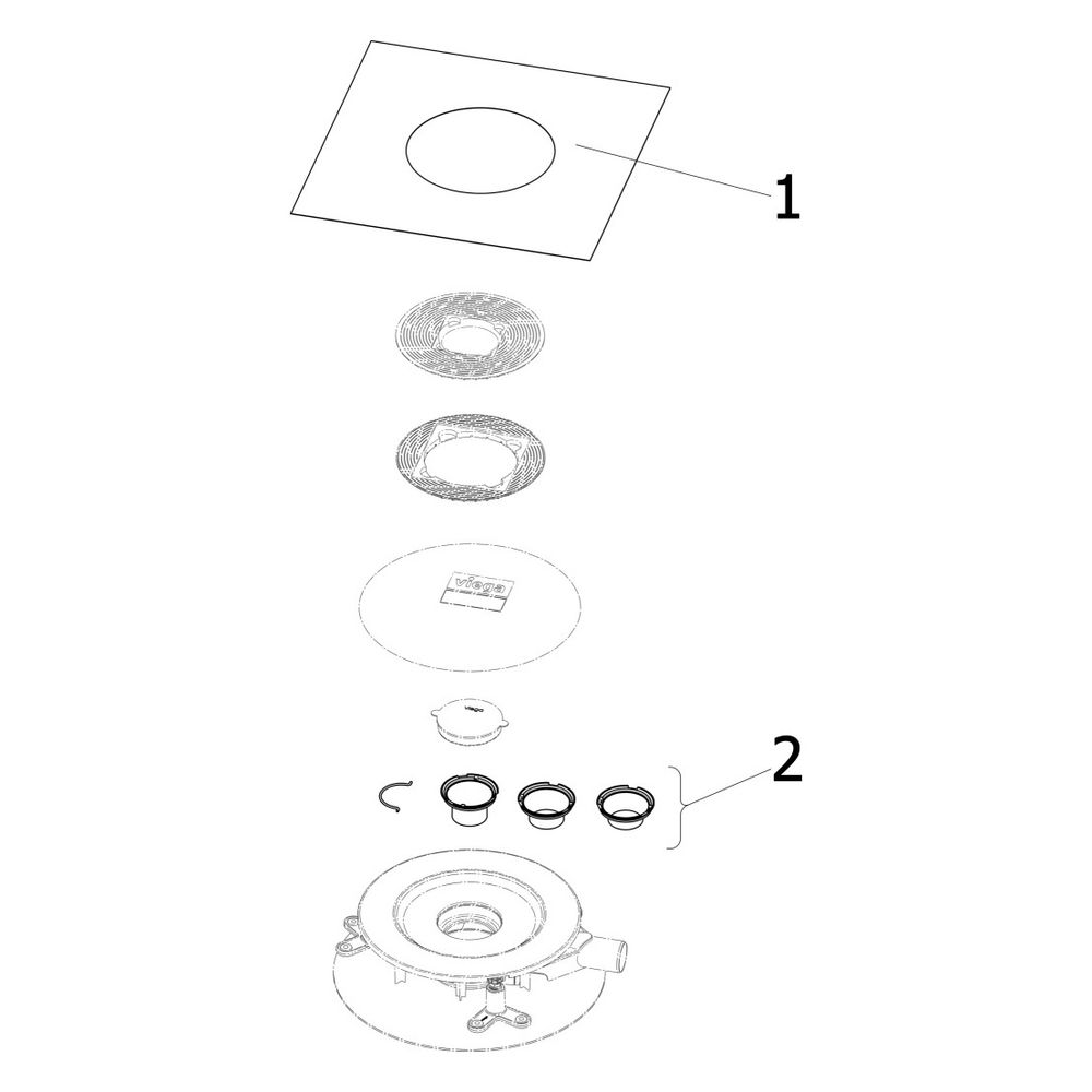 Viega Advantix Grundkörper 4914.2, DN 50, Kunststoff, Grau... VIEGA-669232 4015211669232 (Abb. 4)
