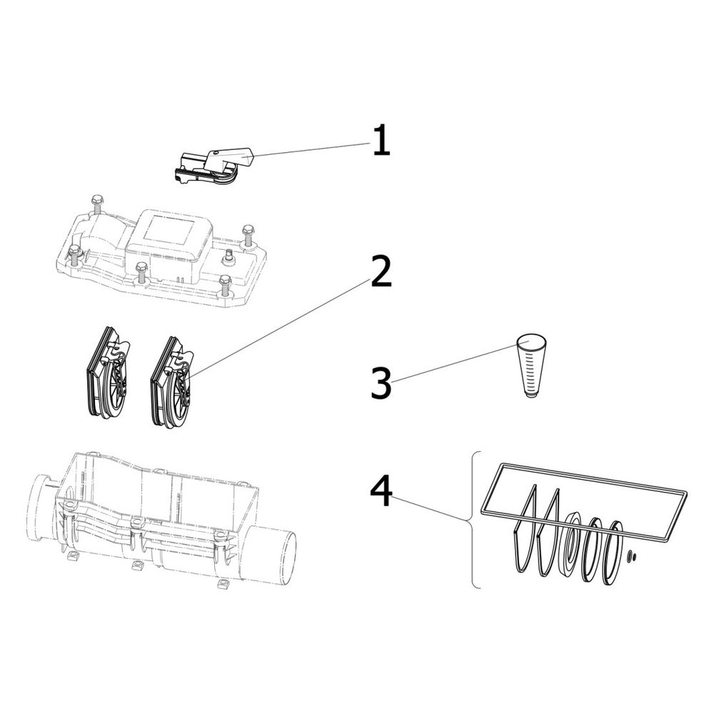 Viega Grundfix Rückstausicherung 4987.3, d. 150mm, Kunststoff, Grau... VIEGA-310332 4015211310332 (Abb. 3)