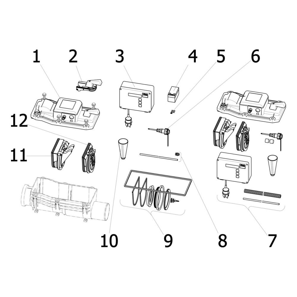 Viega Grundfix Rückstausicherung Plus 4987.41, DN 150, Kunststoff, Grau... VIEGA-667801 4015211667801 (Abb. 4)