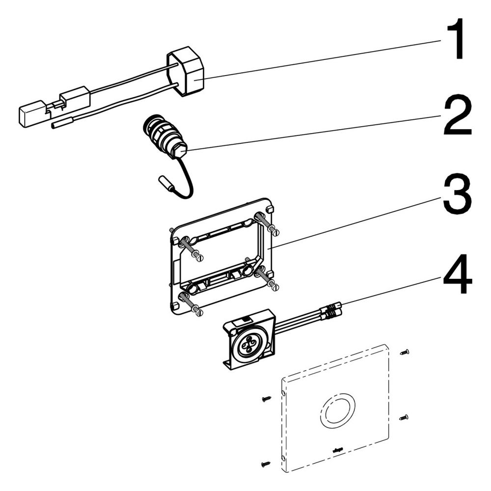 Viega Visign for Public Ausstattungsset 8326.65, Edelstahl gebürstet... VIEGA-735517 4015211735517 (Abb. 5)