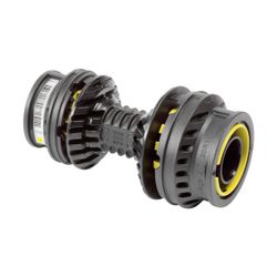 Viega Geopress K Gas-Reduzierkupplung mit SC-Contur 9715.2G, d. 63x50mm, Kunststoff... VIEGA-822583 4015211822583 (Abb. 1)