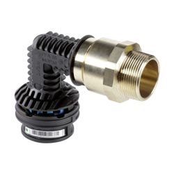 Viega Geopress Anschlussbogen mit SC-Contur K 9720.1TW, 50 x R 1 1/2", Kunststoff... VIEGA-822828 4015211822828 (Abb. 1)