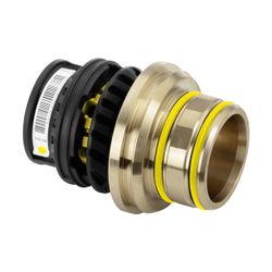 Viega Geopress K Gas-Anschlussstück mit SC-Contur 9793G, d. 32mm, Kunststoff, Übergang Si... VIEGA-823030 4015211823030 (Abb. 1)