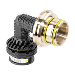 Viega Geopress K Anschlussbogen 90 Grad mit SC-Contur 9794G, d. 63mm, Kunststoff für Gas... VIEGA-823153 4015211823153 (Abb. 1)
