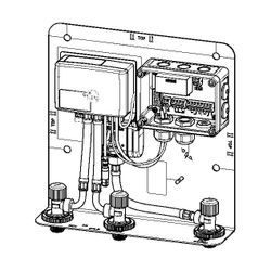 Viega AquaVip Duscheinheit 9120.2, 300x300x85mm, elektronisch 230V... VIEGA-827311 4015211827311 (Abb. 1)