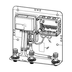 Viega AquaVip Duscheinheit 9120.3, 300x300x85mm, elektronisch CAN 24V... VIEGA-827328 4015211827328 (Abb. 1)