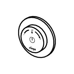 Viega Drehgriff 9121.3 für Bedienelement Dusche, 9121.4... VIEGA-827823 4015211827823 (Abb. 1)