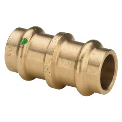 Viega Sanpress Reduziermuffe 2215.2NC, 16x15mm, Rotguss... VIEGA-363437 4015211363437 (Abb. 1)