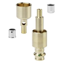 Viega Smartloop Anschlussset 2276.1, 28/35x12mm, Siliziumbronze... VIEGA-632229 4015211632229 (Abb. 1)