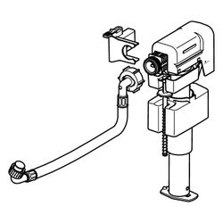 Viega Füllventilset 8580.5 für Unterputz-Spülkasten 3L... VIEGA-786113 4015211786113 (Abb. 1)