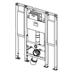 Viega Prevista Dry WC-Element 8874.9 für Stützgriffe 1120mm... VIEGA-793074 4015211793074 (Abb. 1)