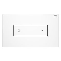 Viega Visign for Style 22 WC-Betätigungsplatte 8612.1 Glas, Weiß... VIEGA-832834 4015211832834 (Abb. 1)