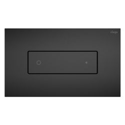 Viega Visign for Style 22 WC-Betätigungsplatte 8612.1 Edelstahl, Schwarz matt... VIEGA-833084 4015211833084 (Abb. 1)