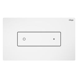 Viega Visign for Style 22 WC-Betätigungsplatte 8612.1, Kunststoff, Weiß-Alpin... VIEGA-833350 4015211833350 (Abb. 1)