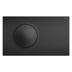 Viega Visign for Style 26 WC-Betätigungsplatte 8616.1, Kunststoff, Schwarz matt... VIEGA-831882 4015211831882 (Abb. 1)