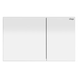 Viega Visign for More 200 WC-Betätigungsplatte für Prevista 8620.1 Metall, Weiß matt... VIEGA-832506 4015211832506 (Abb. 1)