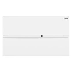 Viega Visign for More 204 WC-Betätigungsplatte für Prevista 8624.1 Edelstahl, Weiß matt... VIEGA-832520 4015211832520 (Abb. 1)