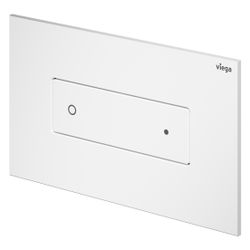 Viega Visign for Style 22 WC-Betätigungsplatte 8612.1 Edelstahl, Weiß matt... VIEGA-833077 4015211833077 (Abb. 1)