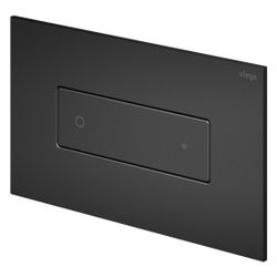 Viega Visign for Style 22 WC-Betätigungsplatte 8612.1 Edelstahl, Schwarz matt... VIEGA-833084 4015211833084 (Abb. 1)
