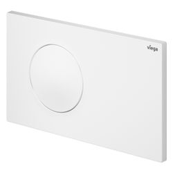 Viega Visign for Style 26 WC-Betätigungsplatte 8616.1, Kunststoff, Weiß-Alpin... VIEGA-831868 4015211831868 (Abb. 1)