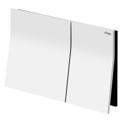 Viega Visign for More 200 WC-Betätigungsplatte für Prevista 8620.1 Metall, Weiß matt... VIEGA-832506 4015211832506 (Abb. 1)