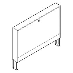 Viega AP Verteilerschrank 1295.1, Typ 1000 für Heizkreisverteiler 1010... VIEGA-837099 4015211837099 (Abb. 1)