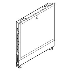 Viega UP Verteilerschrank 1295.3 für Fonterra-​Flächentemperierung 1010, Typ 700, Einbaut... VIEGA-837051 4015211837051 (Abb. 1)