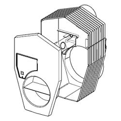 Viega WC-Anschlussbox 8580.15 geeignet für 8533, Kunststoff... VIEGA-827168 4015211827168 (Abb. 1)
