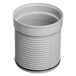 Viega Advantix Höhenausgleichsstück 4947, 40-95mm, d. 100mm, Kunststoff, Grau... VIEGA-111496 4015211111496 (Abb. 1)