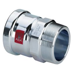 Viega Prestabo XL Übergangsstück 1111XL, d. 64mm x R 2", Stahl verzinkt... VIEGA-629953 4015211629953 (Abb. 1)