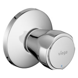 Viega Ausstattungsset 2236.20 für Warmwasser (rot), Einbautiefe von 20-80mm, verchromt... VIEGA-836634 4015211836634 (Abb. 1)