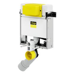Viega Prevista Pure WC-Block mit Dusch WC-Anschluss 3L 8518, Bauhöhe 820mm, Stahl verzink... VIEGA-824167 4015211824167 (Abb. 1)