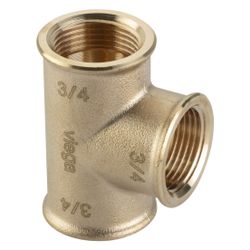 Viega T-Stück 3130, Rp 2", Rotguss... VIEGA-264321 4015211264321 (Abb. 1)